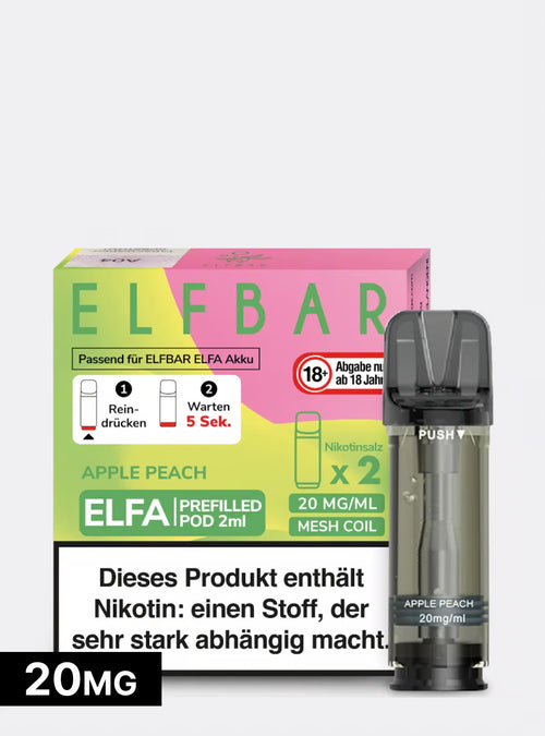 ELFBAR PODS Apple Peach 20mg/ml Nikotin