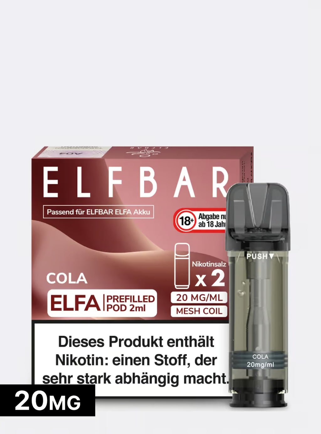 ELFBAR PODS Cola 20mg/ml Nikotin
