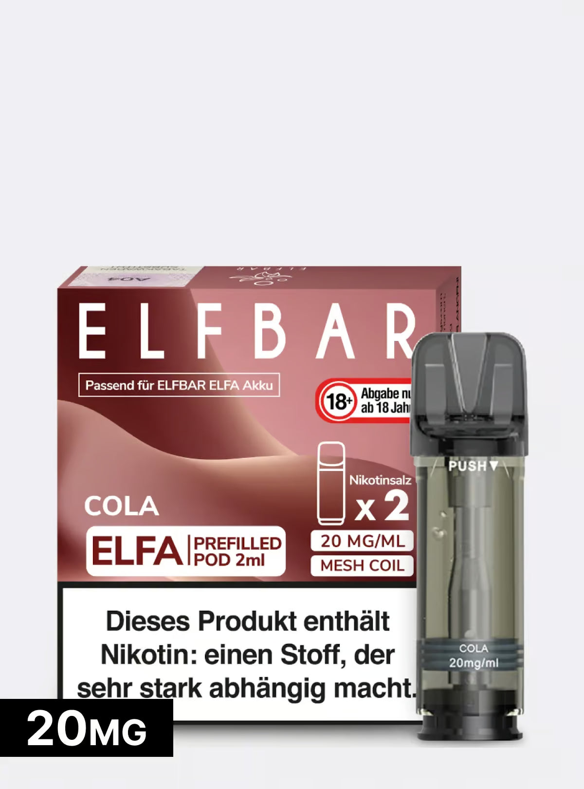ELFBAR PODS Cola 20mg/ml Nikotin
