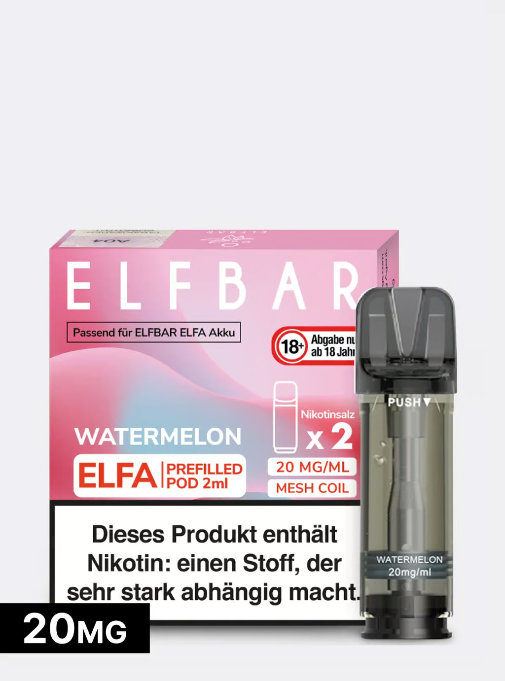 ELFBAR PODS Watermelon 20mg/ml Nikotin